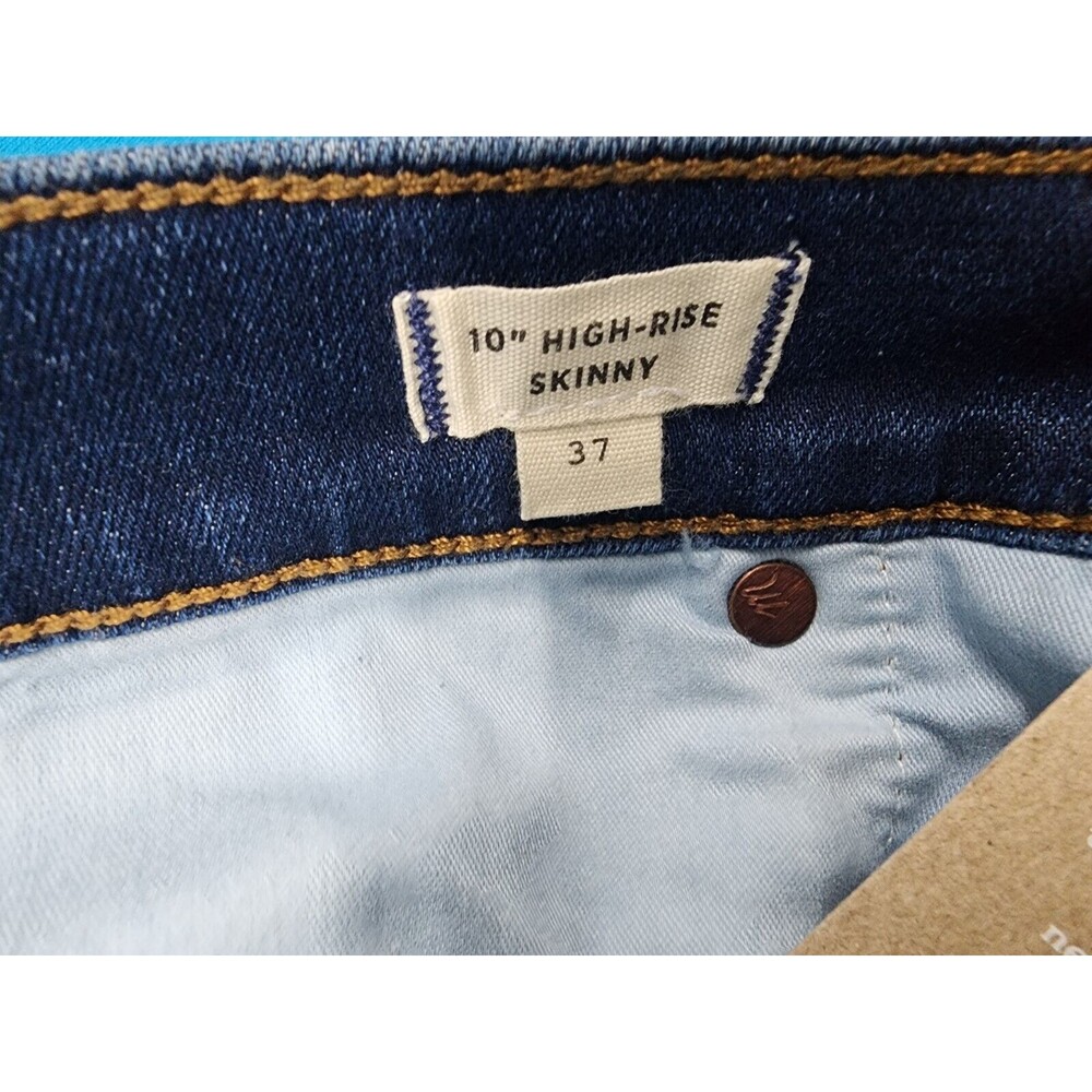 NWT Madewell Women's 10" High-Rise Skinny Jeans Size 37 - Picture 10 of 11